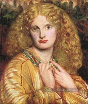  rossetti - Hélène de Troy préraphaélite Confrérie Dante Gabriel Rossetti